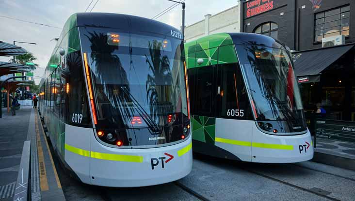 Yarra Trams E-Class 6055 & 6019